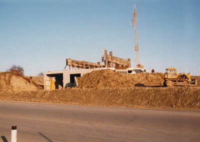 1987 Baubeginn in Tumeltsham